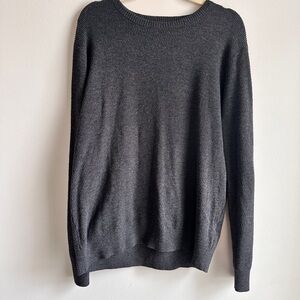 Men's Charcoal Crewneck Sweater